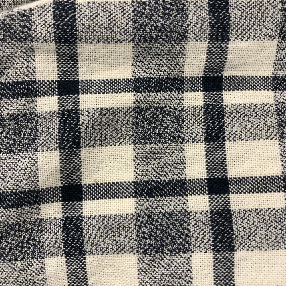 Madewell Collarless Messenger Shirt Dossier Plaid - Picture 6 of 6